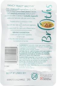 img 3 attached to Purina Fancy Feast Broth For Cats, Classic - Chicken & Vegetables, 1.4-Ounce Pouch, Pack Of 32