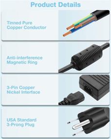 img 2 attached to 💡 High Performance 24V 5A 120W Power Supply: AC to DC Adapter for Routers, CCTV Cameras, LED Strip Lights, and More