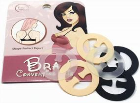 img 1 attached to 6 Piece SUREMATE Bra Clips For Racerback Straps - Conceal And Control Cleavage
