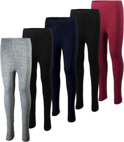 img 3 attached to MISS POPULAR Leggings Comfortable Waistband Girls' Clothing ~ Leggings