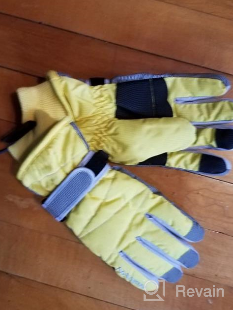 img 1 attached to 🧤 Winter Gloves for Snowboarding - Essential Accessories for Girls and Boys in Cold Weather review by Marcus Hussain