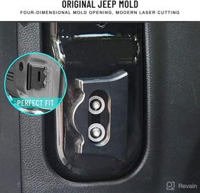 img 3 attached to 🔧 Запор задней двери FURYENGRAVER с бампером: Обновите свой Jeep Wrangler JL JLU 2018-2021 с этим качественным аксессуаром