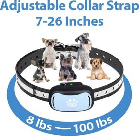 img 1 attached to Rechargeable Shock Collar for Small Dogs & Cats: Effective Remote Training Collar with Waterproof Design and 1000Ft Range
