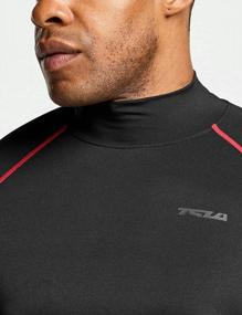 img 1 attached to Men'S UPF 50+ Compression Shirts - TSLA 1 Or 3 Pack, Perfect For Athletic Workouts, Water Sports And Rash Guard Protection