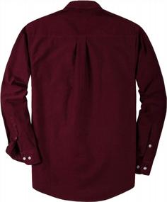 img 3 attached to 👔 MUSE FATH Men's Wine Sleeve Interview Shirt
