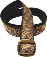 bison designs anodized aluminum 38 inch women's accessories : belts logo