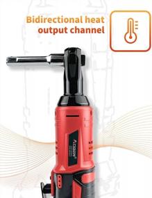 img 2 attached to AOBEN 3/8" 12V Electric Ratchet Wrench Set With 2000MAh Battery & Charger - Power Tool Kit