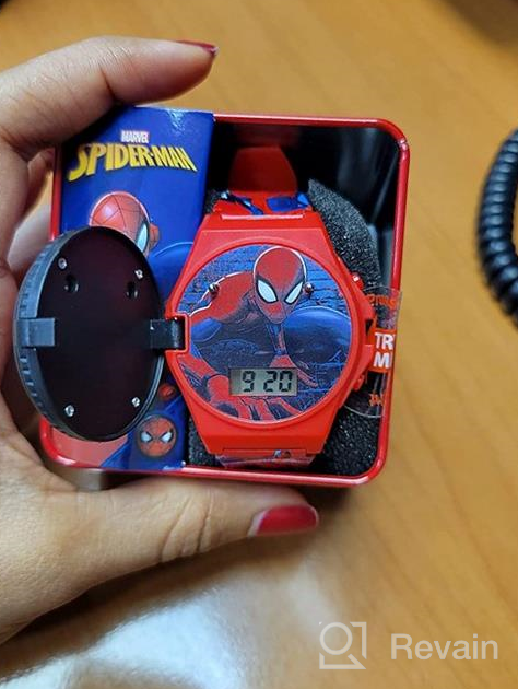 img 1 attached to ⌚ Marvel Quartz Plastic Casual Watch: Perfect for Boys' Timekeeping review by Jeff Pettis