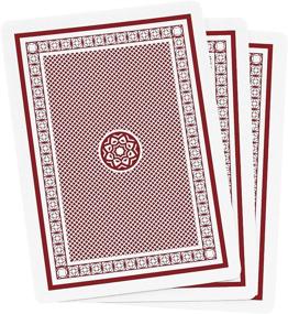 img 2 attached to 12 Red Decks Of Pinochle Playing Cards By Brybelly - Perfect For Family Game Night!