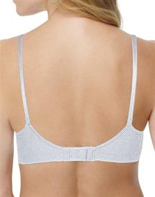 img 2 attached to Hanes Womens Convertible Seamless Heather Women's Clothing via Lingerie, Sleep & Lounge