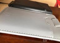 img 1 attached to ManChDa Genuine Leather Business Card Holder - Sleek & Stylish Men's Accessories review by Johnathan Delic