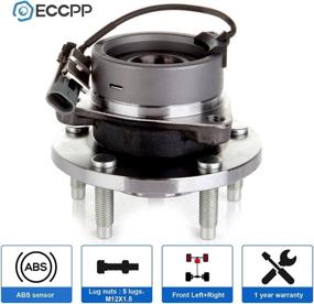 img 3 attached to 🚗 ECCPP Front Wheel Bearing Hub Assembly - Compatible with 05-10 Chevy Cobalt, 06-11 Chevy HHR, 05-06 Pontiac Pursuit, 07-10 Pontiac G5, and 04-07 Saturn Ion with ABS - Fits Driver or Passenger Side - Part # 513206