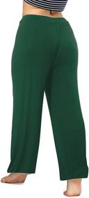 img 1 attached to Allegrace Womens Stretch Pajama Drawstring Women's Clothing ~ Lingerie, Sleep & Lounge