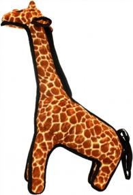 img 2 attached to TUFFY Zoo Giraffe Toy: The Ultimate Durable & Tough Soft Dog Toy For Tug, Toss & Fetch. Multiple Layers & Interactive Play. Machine Washable & Floats!