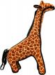 tuffy zoo giraffe toy: the ultimate durable & tough soft dog toy for tug, toss & fetch. multiple layers & interactive play. machine washable & floats! logo