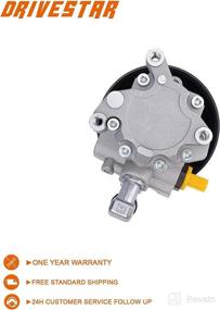 img 2 attached to DRIVESTAR 21-157 Power Steering Pump with Pulley | Compatible with 2006-2007 Mercedes ML350, ML500, R500, E350, and E550 Models