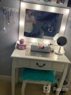 img 1 attached to Waneway Hollywood Vanity Mirror With Lights - Illuminate Your Beauty Routine In Style review by Yuri Rochelin