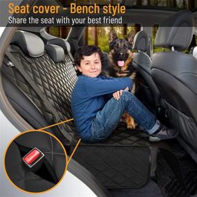 img 2 attached to 🐶 Active Pets Dog Seat Cover: Waterproof, Durable & Non-Slip Protection for Cars & SUVs