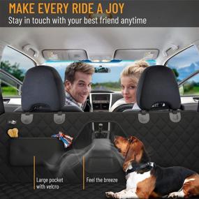 img 3 attached to 🐶 Active Pets Dog Seat Cover: Waterproof, Durable & Non-Slip Protection for Cars & SUVs