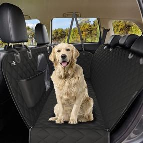 img 4 attached to 🐶 Active Pets Dog Seat Cover: Waterproof, Durable & Non-Slip Protection for Cars & SUVs