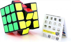 img 2 attached to 15 Pack Eco-Friendly 3X3X3 Cube Puzzle Set для детей и взрослых - 2,2 дюйма с каждой стороны, игрушка для вечеринок с яркими цветами, школьные принадлежности, игра для вечеринок или сувениров