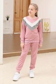 img 1 attached to Stay Fashionable And Comfy With GORLYA'S Athletic Pullover Sweatshirt Outfit Set For Girls