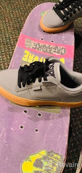 img 1 attached to Stay at the Top of Your Game with Osiris Mens Protocol Skate White Athletic Shoes review by Jeff Robeson