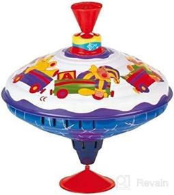 img 2 attached to 🎵 Bolz Playbox Music Spin Top for Kids - Entertaining Buzz Grows Louder as Top Spins Faster, Exceptionally Long-lasting