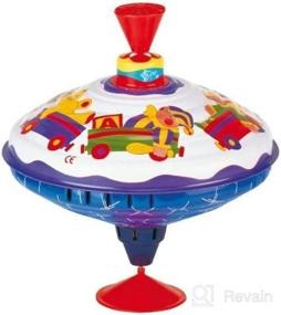 img 4 attached to 🎵 Bolz Playbox Music Spin Top for Kids - Entertaining Buzz Grows Louder as Top Spins Faster, Exceptionally Long-lasting