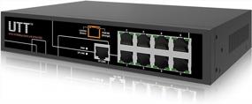 img 3 attached to UTT S1081P Unmanaged PoE Switch With 8 PoE Ports, 1 Ethernet Uplink Port, And 120W Power - 802.3Af Standard - Ideal For IP Cameras And APs