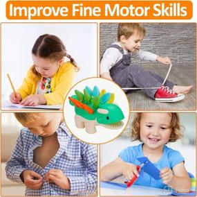 img 1 attached to Fine Motor Skills Toy for Toddlers 6-12 12-18 Months+: Spike The Ankylosaurus - Educational Learning Toy for Color & Number Recognition, Montessori Toy Babies Gift for 1 2 3 Year Old Boys Girls+