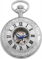 gotham silver-tone ⌚ mechanical exhibition watch gwc14040s logo