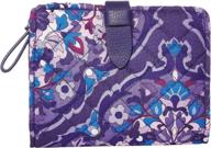 vera bradley signature cotton holland women's handbags & wallets : wallets logo
