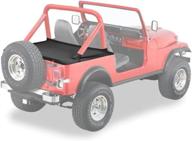 bestop 9000301 black duster deck cover: ideal fit for 1980-1991 cj7 and wranglers логотип