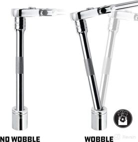 img 2 attached to 🔧 Enhance Flexibility and Reach with the Powerbuilt 640857 3 Piece 3/8" Dr. Wobble Extension Set
