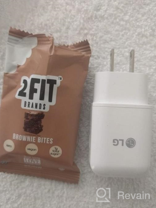 img 1 attached to 2FIT BRANDS Keto Brownie Bites - Low Carb, Low Sugar, Gluten-Free, And High In Protein - The Ultimate Healthy Snack For Chocolate Lovers review by Peggy Bui