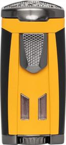 img 2 attached to Xikar HP3: The Ultimate Triple-Flame Cigar Lighter With Honeycomb Texture And EZ-View Red Fuel Window