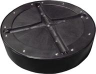 🔵 plasticolor ford oval logo garage stool: stylish black stool with blue logo logo