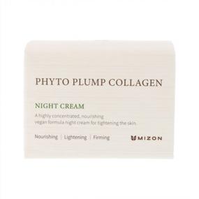 img 3 attached to MIZON Phyto Plump Collagen NIGHT CREAM, Hydrating Vegan Formula With Plant-Based Collagen For Anti-Wrinkle Benefits (50Ml/1.69Oz)