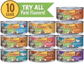 img 3 attached to 🐈 Purina Friskies Classic Pate Variety Pack - Bundle of All 10 Pate Flavors (10 Pack)