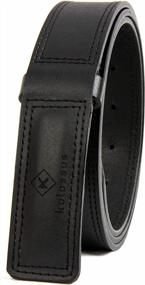 img 3 attached to Men'S Top Grain Leather Belt - Kolossus Belts For Men