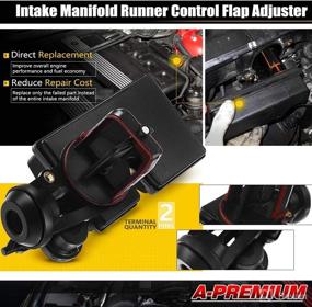 img 3 attached to 🔧 Premium Replacement Air Intake Manifold Flap Adjuster Unit for BMW E46 325i 325xi 2001-2005 E39 E60 E83 E85 525i X3 Z4 I6 2.5L M54