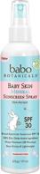 babo botanicals mineral sunscreen water resistant logo