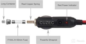 img 3 attached to CUZEC Heavy Duty Cigarette Inverter Electric Replacement Parts for Lighting & Electrical