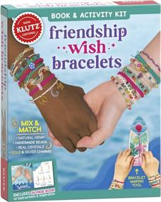 img 4 attached to Набор браслетов с пожеланиями дружбы от Klutz — создавайте прочные связи с помощью браслетов, сделанных своими руками