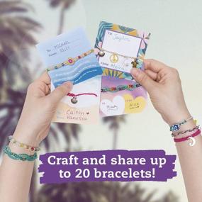 img 2 attached to Friendship Wish Bracelets Kit By Klutz – Create Lasting Bonds With DIY Bracelets