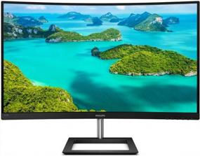 img 2 attached to 🖥️ Philips Super Curved Adaptive Sync Computer Monitor - 32", 1920X1080P, 75Hz, Frameless Design, Adjustable Tilt, Blue Light Filter, Flicker-Free, LED Display with HDMI