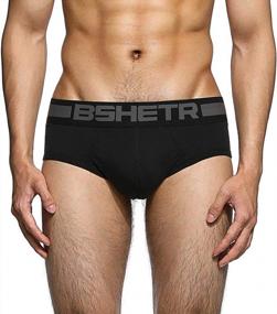 img 1 attached to Get Comfortable With Our Men'S 5-Pack Cotton Low Rise Briefs In Assorted Colors