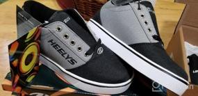 img 6 attached to 👟 Взрослые роликовые туфли Heelys для мальчиков, черные и серые