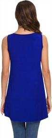 img 1 attached to Stylish And Comfortable AWULIFFAN Sleeveless Tunic Tops For Women This Summer